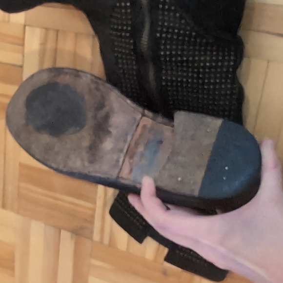 Florentini + Baker Eli Studded Ankle Boots Suede Studded Moto Boots Size 36.5 - Picture 7 of 9